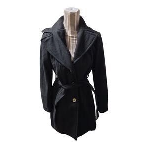 MK Elegant Black Women's Coat